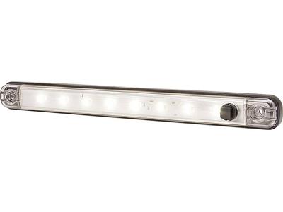 WAS LED-interieurverlichting 728 SWITCH LW10 LED 12 V (b x h x d) 238 x 25 x 10.4 mm Schakelaar