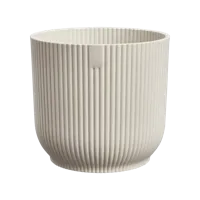 Elho Vibes fold round 35 linnen wit - thumbnail