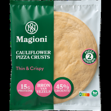 Magioni Bloemkool pizzabodem 2x 195g bij Jumbo