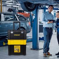 STANLEY STST1-80151 Gereedschapskist (leeg) Kunststof Zwart, Geel - thumbnail