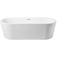 Best Design Vrijstaand Bad Becoma Acryl 178x80x55 cm Mat Wit - thumbnail