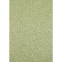Florence • glitterpapier 250g a4 lichtgroen 5x - thumbnail