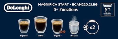 DeLonghi Magnifica Start ECAM220.22 GB volautomaat - thumbnail