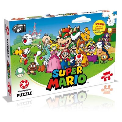 Super Mario Puzzle - Mario & Friends (500 pieces)