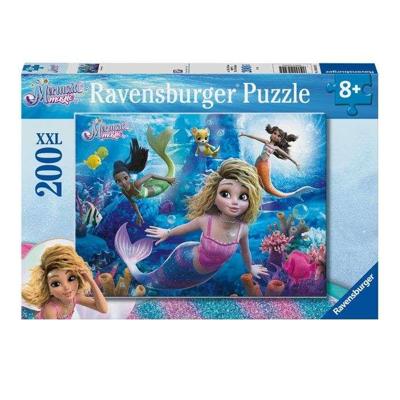 Ravensburger - Kinderpuzzel - 200 XXL-stukjes - De magische wereld van de opperste zeemeerminnen - Leeftijd 8+ - 12004322