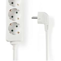 Nedis EXSO350F1WT Stekkerdoos Beschermend Contact 3-weg 5,0 M Wit - thumbnail