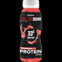 Zuivelhoeve XXL Nutrition Fit Drink Strawberry Flavor Protein Drink 330 ml bij Jumbo - thumbnail