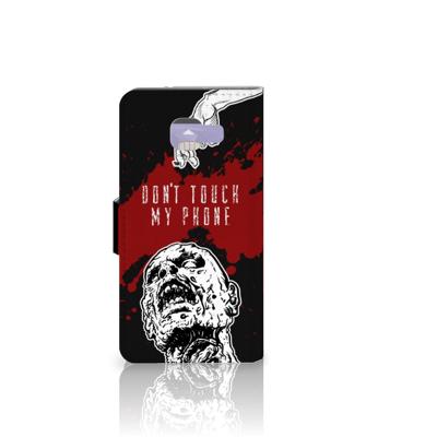 Samsung Galaxy A3 2016 Portemonnee Hoesje Zombie Blood Samsung Galaxy A3 2016 Portemonnee Hoesje Zombie Blood