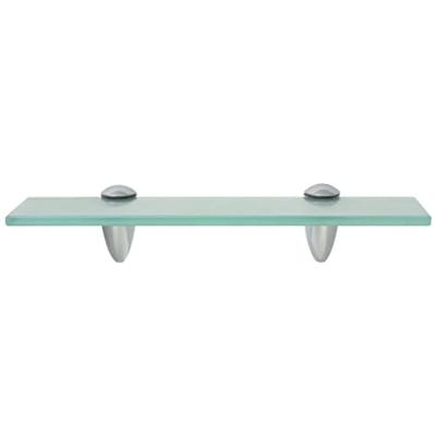 VidaXL Zwevend schap 30x10 cm 8 mm glas