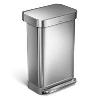 Simplehuman Prullenbak Liner Pocket 45 liter Zilver - thumbnail