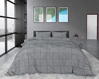 Dreamhouse Deep check Grey 140 x 220 cm - thumbnail