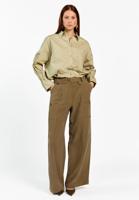 Aaiko Mikkie Co 538 Blouse 160726 Light Khaki - thumbnail