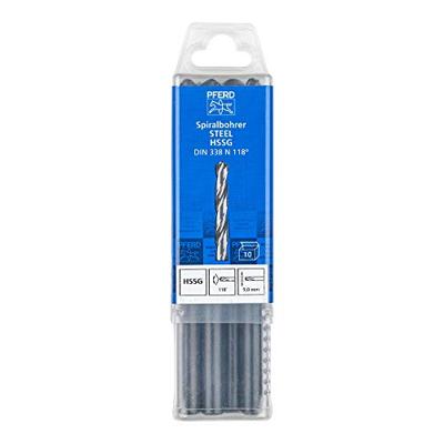 PFERD TOOLS 25203538 SPB DIN 338 HSSG N 9,0 STEEL Staal Spiraalboor 9 mm Gezamenlijke lengte 125 mm 10 stuk(s) PFERD TOOLS 25203538 SPB DIN 338 HSSG N 9,0 STEEL Staal Spiraalboor 9 mm Gezamenlijke lengte 125 mm 10 stuk(s)