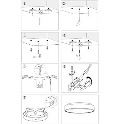 Steinhauer Led plafondlampRinglede Ø 48cm - 2563ZI