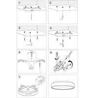 Steinhauer Led plafondlampRinglede Ø 48cm - 2563ZI - thumbnail