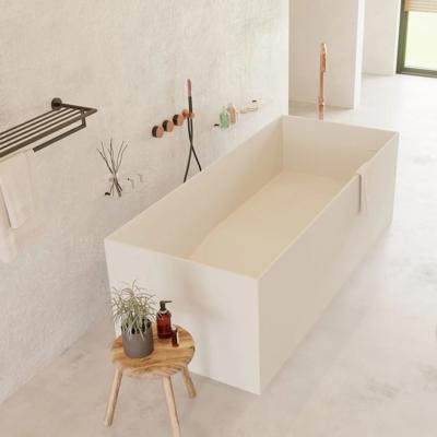 Ligbad Vrijstaand Ideavit Solidstar 180x76x58 cm Solid Surface Mat Wit Ligbad Vrijstaand Ideavit Solidstar 180x76x58 cm Solid Surface Mat Wit