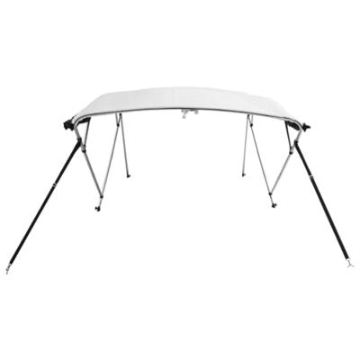 VidaXL Biminitop 4 bogen met mesh zijwanden 243x(185-198)x137 cm