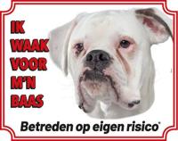 Boxer Wit Waakbord - thumbnail