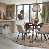 Light & Living Hanglamp 'Malva' Jute, 60cm, kleur Naturel - thumbnail