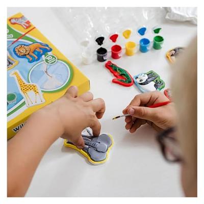 Totum gips gieten en schilderen wildlife