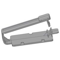 N & L Kabelhalter Bevestigingsclip Zelfklevend 555ST Halogeenvrij, UV-stabiel Lichtgrijs 100 stuk(s) - thumbnail