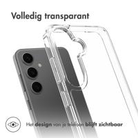Accezz Xtreme Impact Backcover voor Samsung Galaxy S25 Plus Telefoonhoesje Transparant - thumbnail
