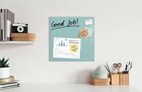 Sigel SI-GL143 Glasmagneetbord Artverum 48x48 cm Aquamarijn - thumbnail