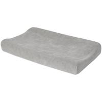 Meyco aankleedkussenhoes interlock velvet light grey Maat - thumbnail