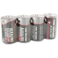 Ansmann LR20 Red-Line D batterij (mono) Alkaline 1.5 V 16000 mAh 4 stuk(s) - thumbnail