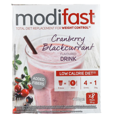 Modifast Intensive Milkshake Cranberry 440g