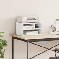 Printerkastje 40x32x22,5 cm bewerkt hout wit - thumbnail