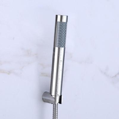 Driedelige Suit badkamer water besparing druk roestvrijstaal ronde bar handsproeier douchekop Driedelige Suit badkamer water besparing druk roestvrijstaal ronde bar handsproeier douchekop