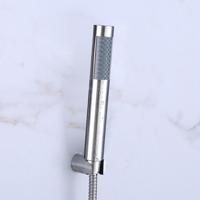 Driedelige Suit badkamer water besparing druk roestvrijstaal ronde bar handsproeier douchekop - thumbnail