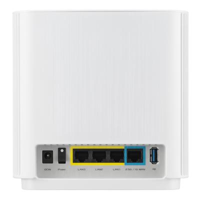 Asus ZenWiFi AX7800 (XT9) WiFi-router 2.4 GHz, 5 GHz, 5 GHz 7800 MBit/s Asus ZenWiFi AX7800 (XT9) WiFi-router 2.4 GHz, 5 GHz, 5 GHz 7800 MBit/s
