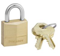 Masterlock 20mm - 11mm steel shackle, 4mm diam. - 3-pin cylinder - 120EURD - thumbnail