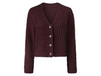 esmara Dames vest (Burgundy, M (40/42)) - thumbnail