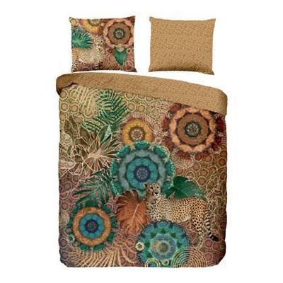 HIP Dekbedovertrek "mandala's en luipaard" - Multi - (200x200/220 cm) - Katoen Satijn