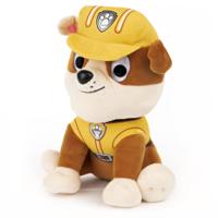 PAW Patrol - rubble - knuffel - 23 cm - thumbnail