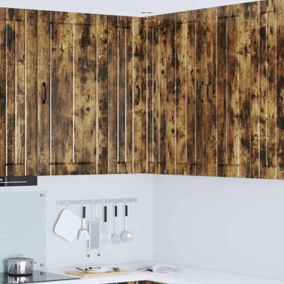 Keukenkast Gerookt eiken 57 x 57 x 100 cm Bewerkt hout