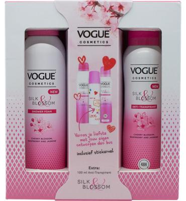 Vogue Vogue Geschenkset Silk & Blossom - 2 stuks Vogue Vogue Geschenkset Silk & Blossom - 2 stuks