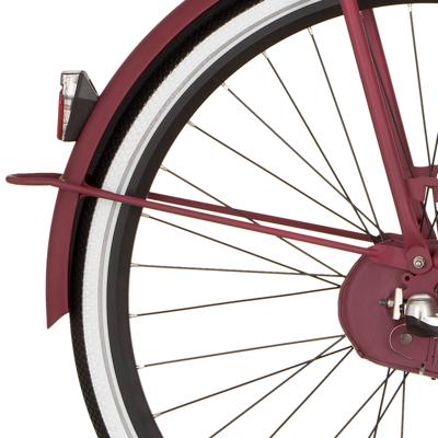 Cortina spatbordstang achter 28 u4 raspberry matt