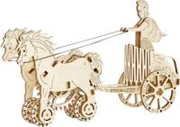 Romeinse strijdwagen hout Wooden City - thumbnail