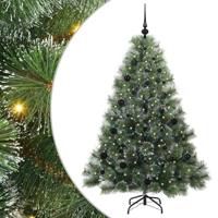 VidaXL Kunstkerstboom met 150 led met standaard groen 150 cm pe en pvc - thumbnail