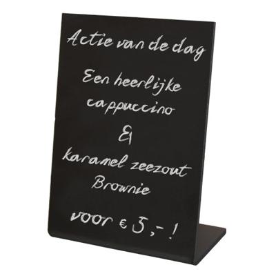 Tafelkrijtbord A4 zwart