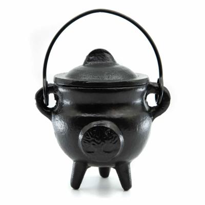 Heksenketel Gietijzer Tree of Life (7 Ø)