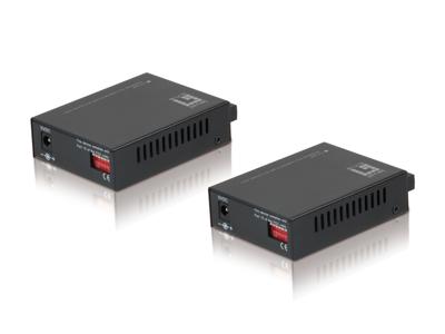LevelOne FVT-2202 100Mbit/s Zwart netwerk media converter