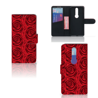 Nokia 4.2 Hoesje Red Roses - thumbnail
