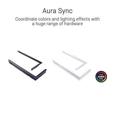 ASUS TUF GAMING GT502 Horizon ARGB Lighting Kit White RGB-lichtverbeteringsset