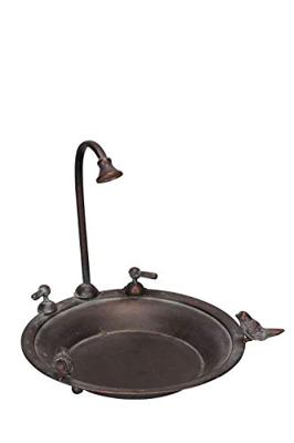 Vogelbad sfeerkraan ø 33 cm H32 cm - koper