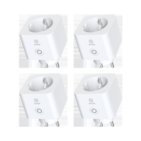 Woox R6113 Slimme stekker + meter 4-pack - thumbnail